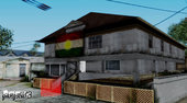 New House With Kurdish Flag
