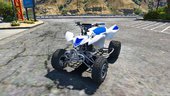 2009 Suzuki LTR 450 - White