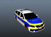 Skoda Oktavia Autobahn Polizei Schleswig Holstein