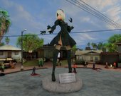 Statue NieR: Automata 2B