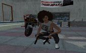 GTA Online Skin Ramdon Female Big Afro 1