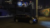 VW Golf Variant unmarked Danish police ELS