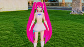 PDFT Hatsune Miku Space Chanel 5 + Animated Face