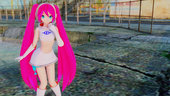 PDFT Hatsune Miku Space Chanel 5 + Animated Face