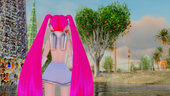 PDFT Hatsune Miku Space Chanel 5 + Animated Face