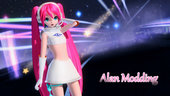 PDFT Hatsune Miku Space Chanel 5 + Animated Face