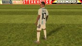 Lionel Messi Argentina T-Shirt and Medal 2021