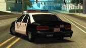 1992 Caprice LAPD