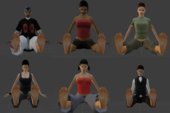 CJ Girlfriends Barefeet Skin Pack