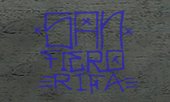 Rifas with blue bandanas