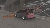 Honda Jazz Fit Hello Kitty Remake (DFF)