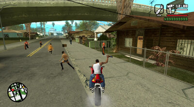 Throwing Grenade & Molotov with Driving