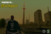Fictional Northport Huskies Jersey for CJ