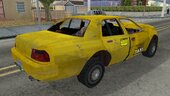 Taxi (Broken) from Resident Evil : Operation Raccoon City