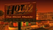 Beta Hot92Jamz Billboards for GTA San Andreas