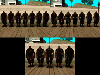 All Marines from Quake 2