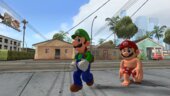 Super Mario Odyssey Luigi (Unused) skin mod