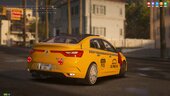 2019 Renault Megane Etiket Taksi (Addon/extra)