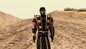 Scorpion Skin Pack from Mortal Kombat Shaolin Monks