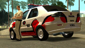Fiat Siena De La Policia De Cordoba (Argentina) for Mobile