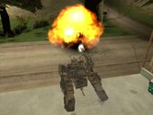 Battle Gear (with Splitter camo) from Metal Gear Solid V: The Phantom Pain