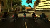 Course De Famille Des Membres De Groove Street