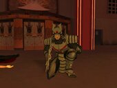 Silver Samurai + Sword + Shuriken