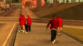 Real LA Gang Skins Added (Bloods version)
