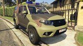 UAZ Patriot Pickup: Vojska Srbije | Serbian Army [REPLACE|Non-ELS]