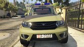 UAZ Patriot Pickup: Vojska Srbije | Serbian Army [REPLACE|Non-ELS]