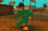 Perry the Platypus (Agent P) from Phineas & Ferb