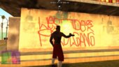 Graffiti Anywhere Blood/Piru Version
