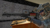 USA M870 TAC Pump Action Shotgun
