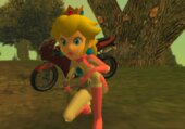 Peach Biker Suit from Mario Kart 8