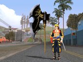 Sakata Kintoki's Golden Lightning Axe