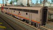 Passenger locomotive EMD F7 AT&SF 