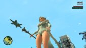 Ice Queen Aphrodite Snowflake Staff (SMITE)