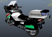Moroccan Police Bike