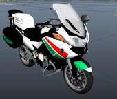Moroccan Police Bike