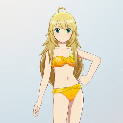 Miki Hoshii Sun Shining Swimsuit (Idolmaster Starlit Season)