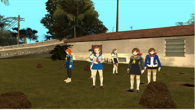 Ace Attorney School Pack (Only Girls)