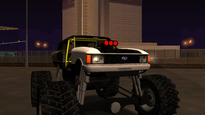 Monster Ford Falcon Rural Oxidado for Mobile