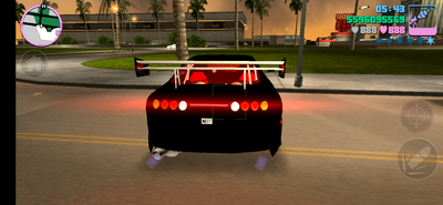 Toyota Supra Black for Mobile