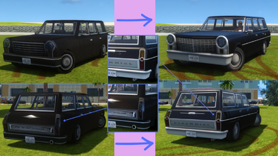 80s Cars Pack Vice City