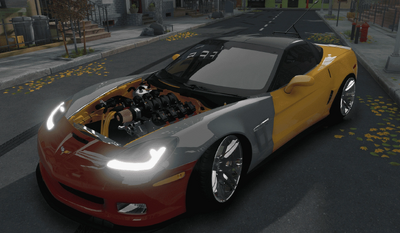 2009 Chevrolet Corvette C6 Takeover / Slider [ Addon / FiveM ]  [ Animated ]