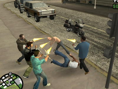 GTA PROTAGONISTS AS BODYGUARDS