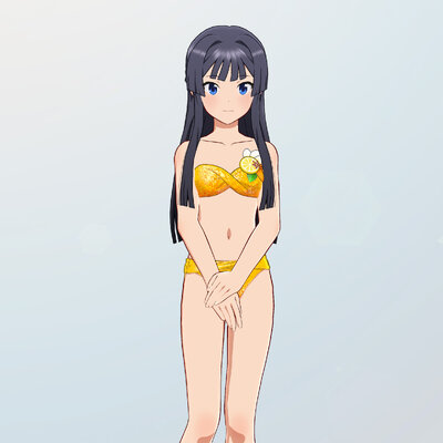Shizuka Mogami Sun Shining Swimsuit (Idolmaster Starlit Season)
