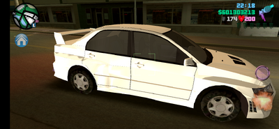 Mitsubishi Lancer Evolution VII for Mobile
