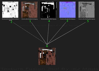 TEXTURE FUSION TOOL V2.4 - COMBINE PBR MAPS TO 1 TEXTURE