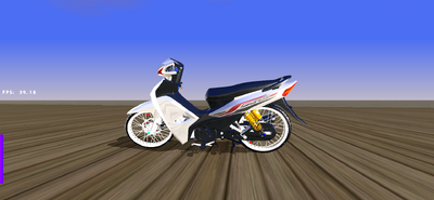 Wave 110 White And Red